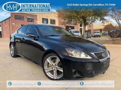 2013 Lexus IS 250 for sale at International Motor Productions in Carrollton TX