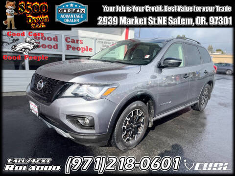2019 Nissan Pathfinder for sale at Good Cars Good People in Salem OR