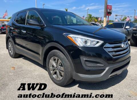 2016 Hyundai Santa Fe Sport for sale at AUTO CLUB OF MIAMI, INC in Miami FL