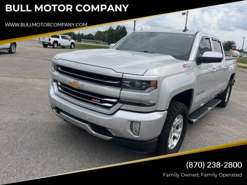 2018 Chevrolet Silverado 1500 for sale at BULL MOTOR COMPANY in Wynne AR