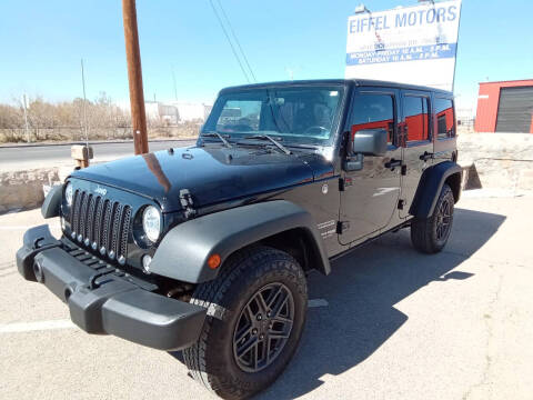 2018 Jeep Wrangler JK Unlimited for sale at Eiffel Motors in El Paso TX