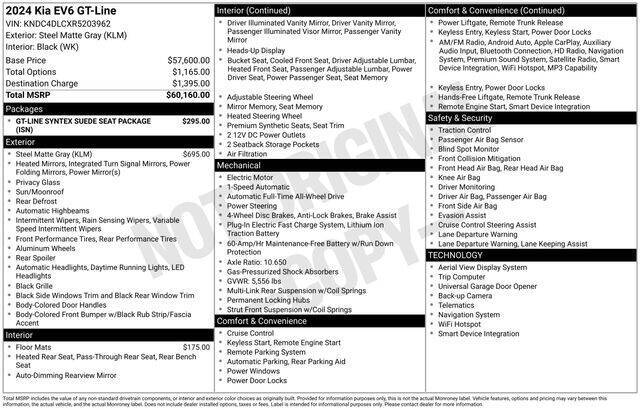 2024 Kia EV6 GT-Line