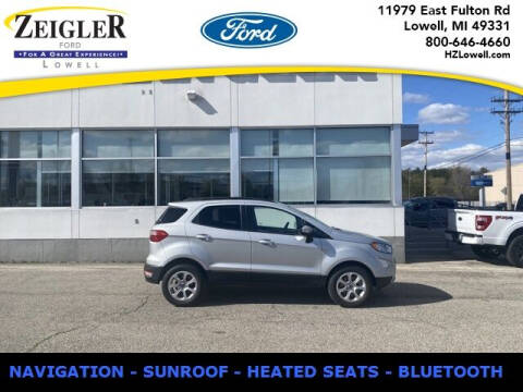 2019 Ford EcoSport for sale at Zeigler Ford of Plainwell- Jeff Bishop in Plainwell MI
