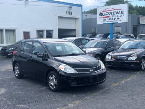 2007 Nissan Versa for sale at Supreme Auto Sales in Chesapeake VA