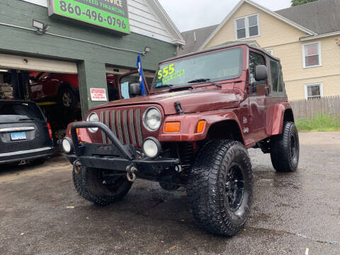 2003 Jeep Wrangler for sale at Connecticut Auto Wholesalers in Torrington CT