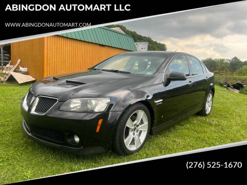 2009 Pontiac G8 for sale at ABINGDON AUTOMART LLC in Abingdon VA