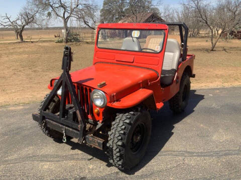 1948 Willys Jeep for sale at STREET DREAMS TEXAS in Fredericksburg TX