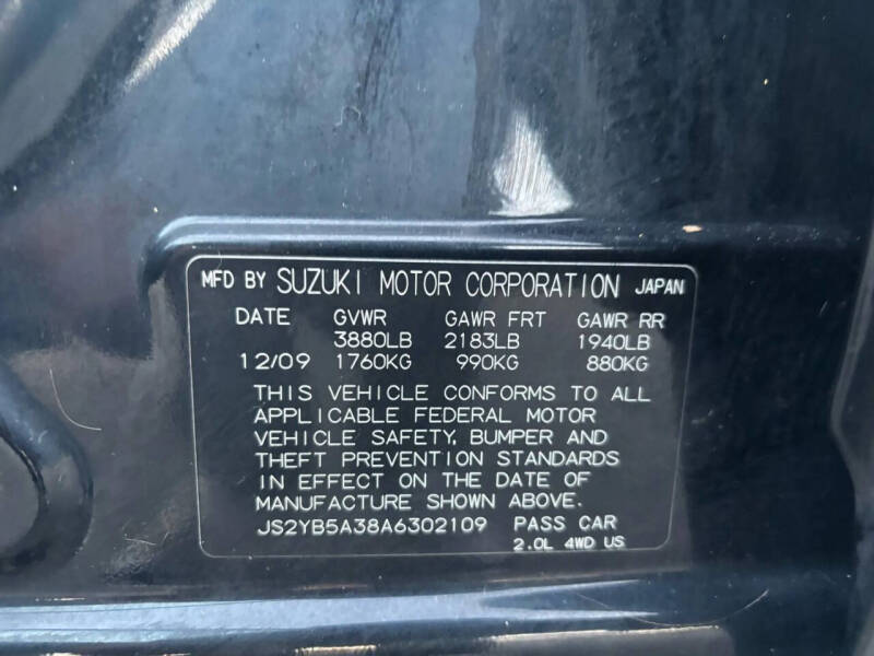 2010 Suzuki SX4 Crossover