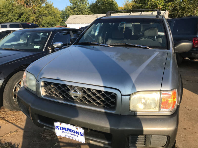 1999 Nissan Pathfinder for sale at Simmons Auto Sales in Denison TX