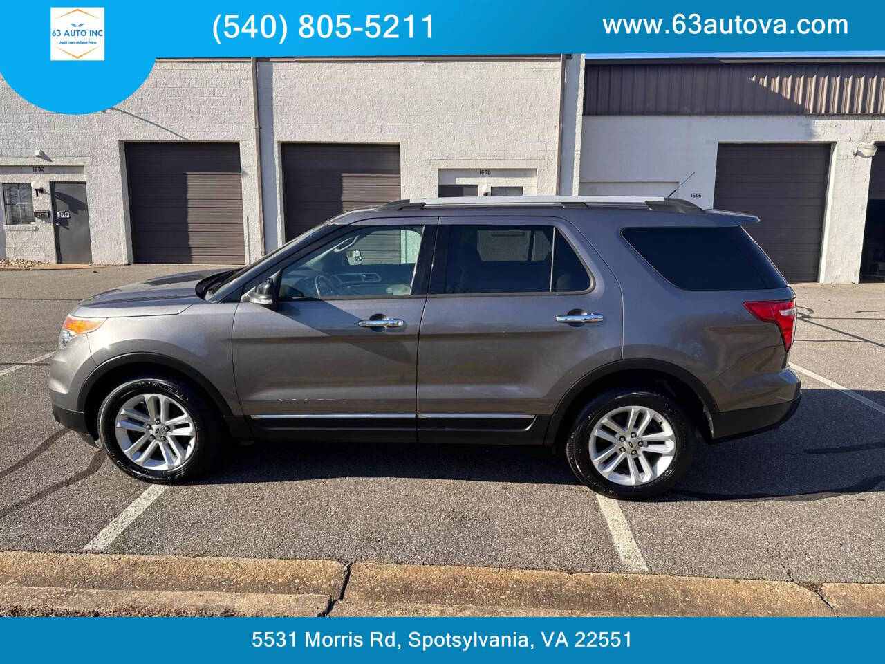 2013 Ford Explorer for sale at 63 Auto Inc in Spotsylvania, VA