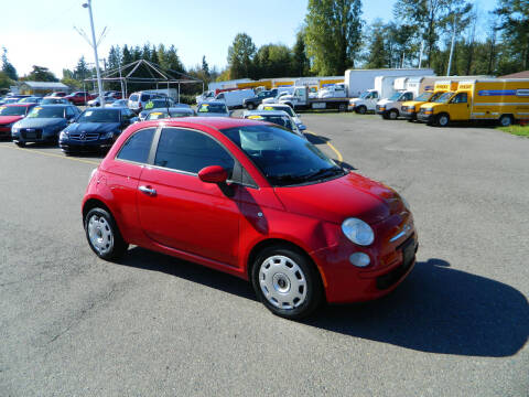 2012 FIAT 500 for sale at J & R Motorsports in Lynnwood WA