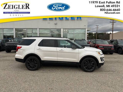 2017 Ford Explorer for sale at Zeigler Ford of Plainwell in Plainwell MI