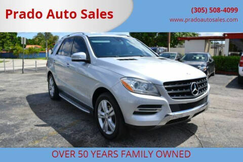 2013 Mercedes-Benz M-Class for sale at Prado Auto Sales in Miami FL