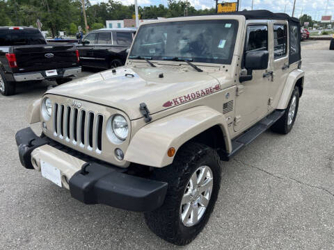 2016 Jeep Wrangler Unlimited Sahara