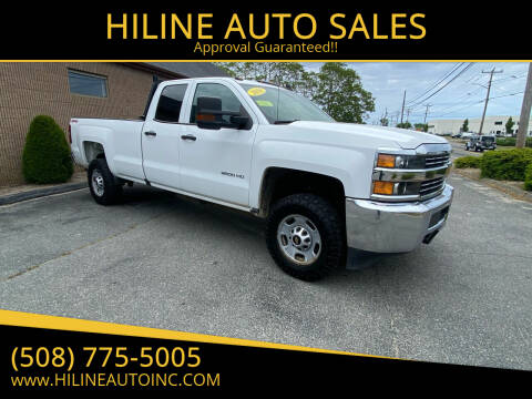 2016 Chevrolet Silverado 2500HD for sale at HILINE AUTO SALES in Hyannis MA