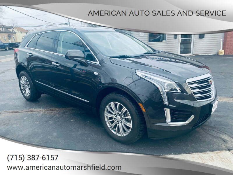 2017 Cadillac XT5 for sale at AMERICAN AUTO SALES AND SERVICE in Marshfield WI