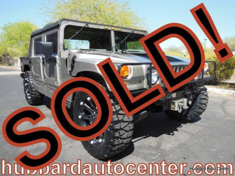 2001 AM General Hummer