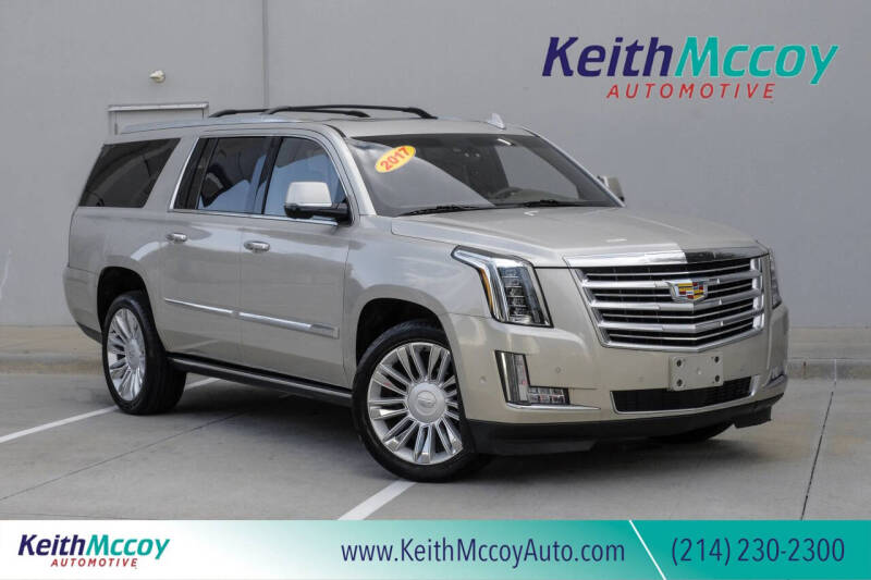 2017 Cadillac Escalade ESV Platinum