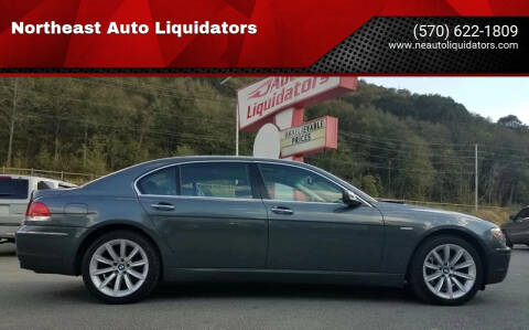 2008 BMW 7 Series for sale at Northeast Auto Liquidators in Pottsville PA