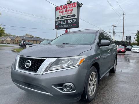 2015 Nissan Pathfinder for sale at Unlimited Auto Group in West Chester OH