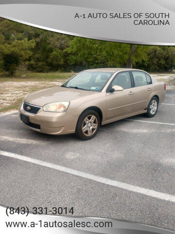 2007 Chevrolet Malibu for sale at A-1 Auto Sales Of South Carolina in Conway SC
