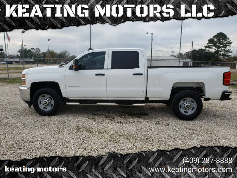 2016 Chevrolet Silverado 2500HD for sale at KEATING MOTORS LLC in Sour Lake TX