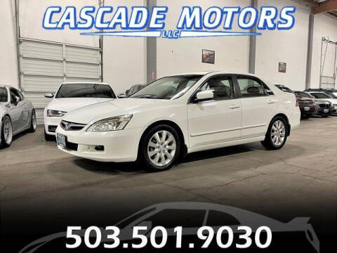 2006 Honda Accord for sale at Cascade Motors in Portland OR