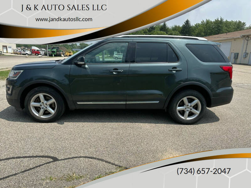 2016 Ford Explorer for sale at J & K AUTO SALES LLC in Holland MI