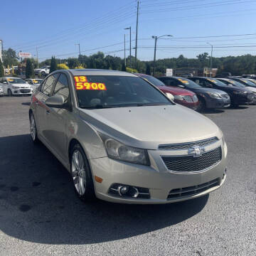 2013 Chevrolet Cruze for sale at Auto Bella Inc. in Clayton NC