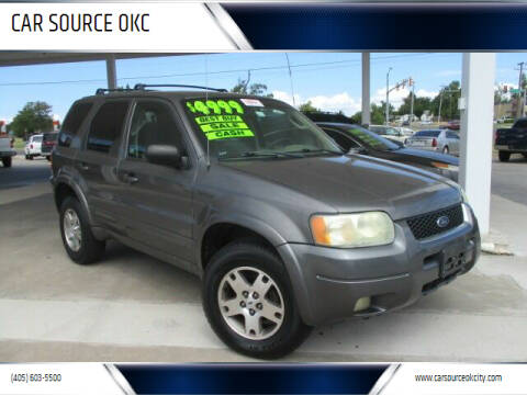 2003 Ford Escape for sale at CAR SOURCE OKC - CAR ONE in Oklahoma City OK