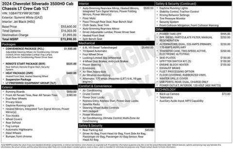2024 Chevrolet Silverado 3500HD