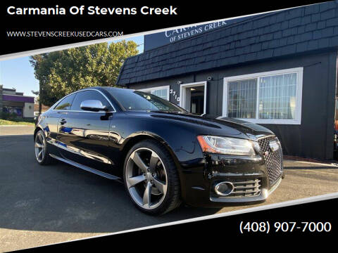 2011 Audi S5 for sale at Carmania of Stevens Creek in San Jose CA