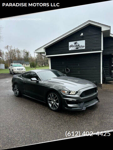 2015 Ford Mustang for sale at PARADISE MOTORS LLC in Cambridge MN