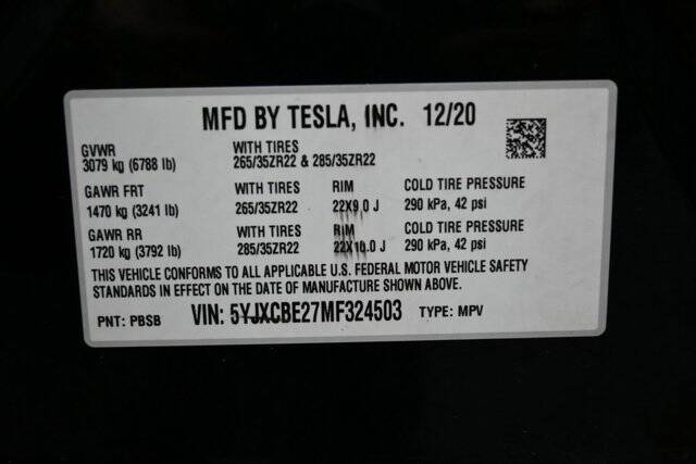 2021 Tesla Model X Long Range Plus