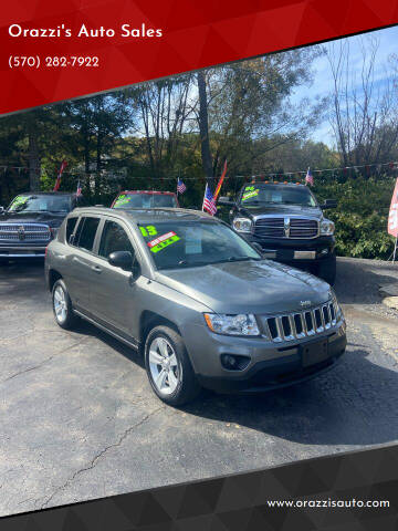 2013 Jeep Compass for sale at Orazzi's Auto Sales in Greenfield Township PA