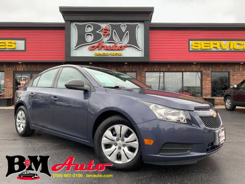 2014 Chevrolet Cruze for sale at B & M Auto Sales Inc. in Oak Forest IL