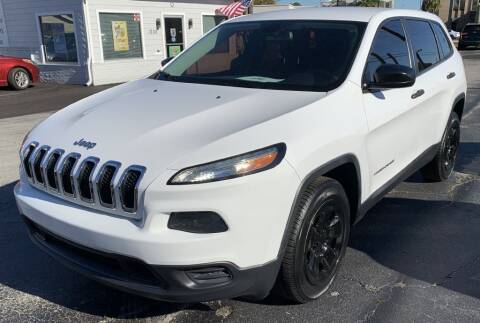 2017 Jeep Cherokee for sale at Beach Cars in Shalimar FL