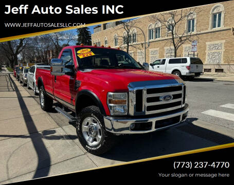 2009 Ford F-250 Super Duty for sale at Jeff Auto Sales INC in Chicago IL