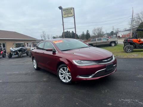 2015 Chrysler 200 for sale at Conklin Cycle Center in Binghamton NY