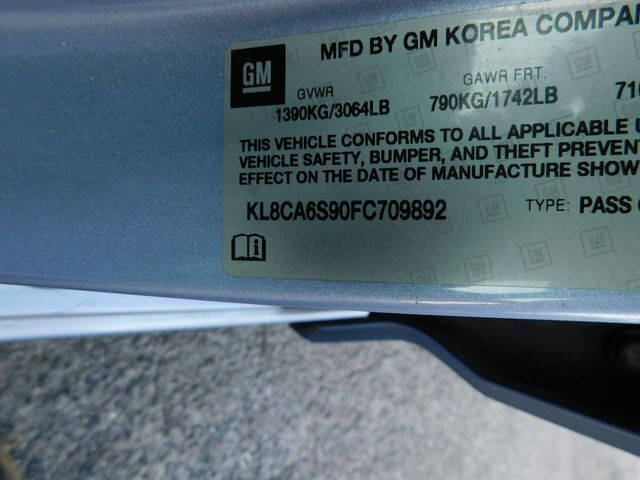 2015 Chevrolet Spark LS Manual