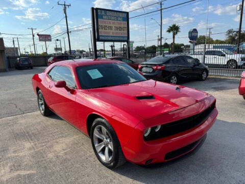 2016 Dodge Challenger for sale at S.A. BROADWAY MOTORS INC in San Antonio TX