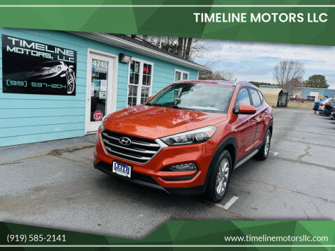 2017 Hyundai Tucson for sale at Timeline Motors LLC in Clayton NC