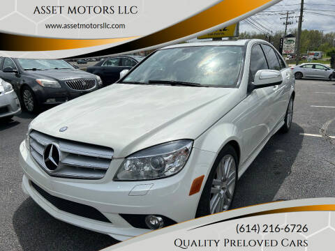 2009 Mercedes-Benz C-Class for sale at ASSET MOTORS LLC in Westerville OH