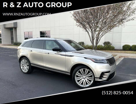 2019 Land Rover Range Rover Velar for sale at R & Z AUTO GROUP in Austin TX