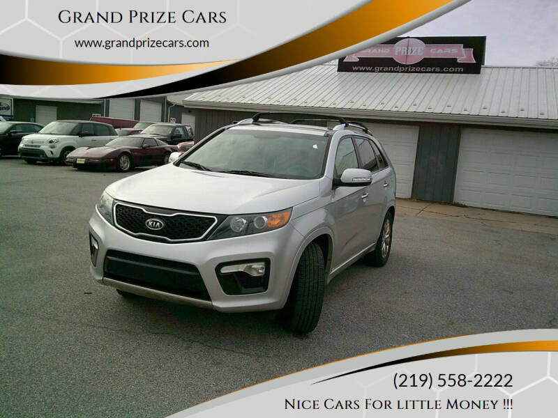 2012 Kia Sorento for sale at Grand Prize Cars in Cedar Lake IN