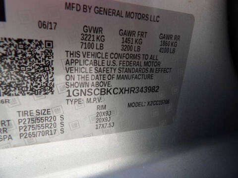 2017 Chevrolet Tahoe LT