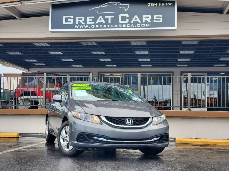 2013 Honda Civic for sale at Great Cars in Sacramento CA