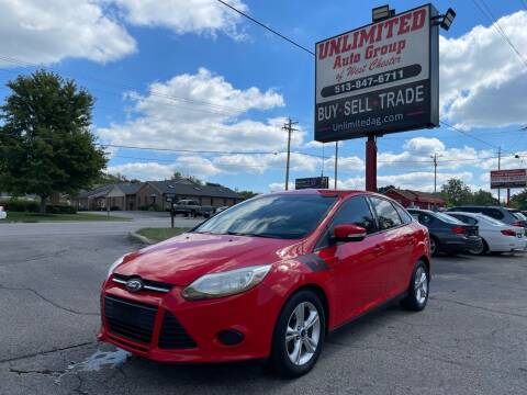 2013 Ford Focus for sale at Unlimited Auto Group in West Chester OH