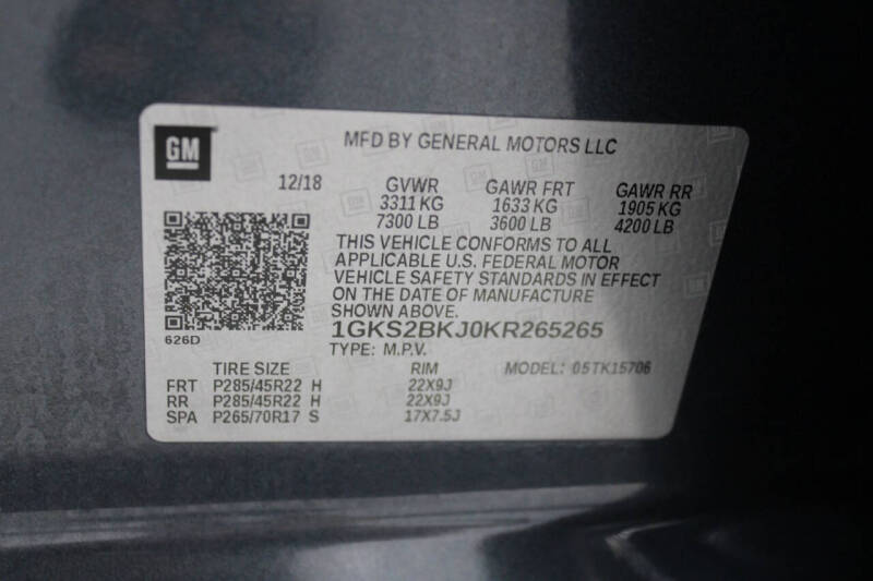 2019 GMC Yukon SLT
