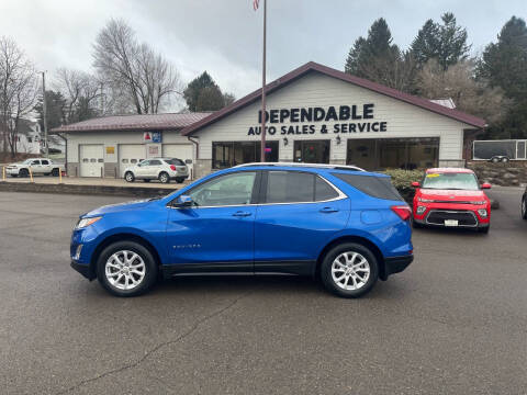 2019 Chevrolet Equinox for sale at Dependable Auto Sales and Service in Binghamton NY